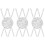 12 Pcs Girlfriend Necklace Delicate Graduation Gift For Her Silver 4