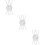 12 Pcs Girlfriend Necklace Delicate Graduation Gift For Her Silver 9