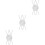 12 Pcs Girlfriend Necklace Delicate Graduation Gift For Her Silver 5