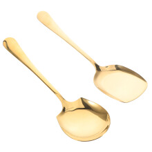 10 Pcs Stainless Steel Long Handle Serving Spoon For Restaurant