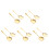 10 Pcs Stainless Steel Long Handle Serving Spoon For Restaurant 8