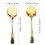 10 Pcs Stainless Steel Long Handle Serving Spoon For Restaurant 2