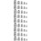 75 Pcs Iron Wedge Handle Fixing Accessories Metal Replacement 10