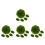 20 Pcs Artificial Moss Rocks Greenery Balls For Floral Arrangements 10
