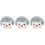 3Pcs Cartoon Plush Pin Cushion For Sewing Needles 6