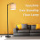 Tomshine Floor Lamp 9W Warm LED E26/E27 Detachable Energy Saving 3