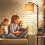 Tomshine Floor Lamp 9W Warm LED E26/E27 Detachable Energy Saving 4