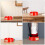 2Pcs Fire Extinguisher Floor Stand Fluorescent Plastic Holder 3