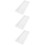 3Pcs Plastic Pavement Mold Reusable Concrete Path Maker 10
