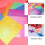 Pearlescent Craft Paper 200 Sheets Mixed Colors For Kids Diy Projects 6
