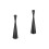 2Pcs Taper Candle Holder Tea Light Iron Candlestick Ornament L 6