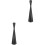 2Pcs Taper Candle Holder Tea Light Iron Candlestick Ornament L 5