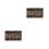 2Pièces Stickers Marquage Notes Guitare Débutant Adhésifs Durables 7