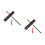 2 Sets Portable Chinese Dizi Bamboo Flute For Students 6