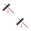 2 Sets Portable Chinese Dizi Bamboo Flute For Students 5