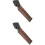 2Pcs Wood Camping Hiking Pole Handle For Trekking Walking Rod 7