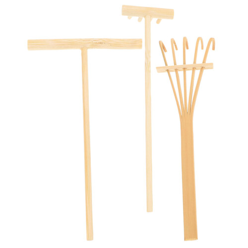 3 Sets Durable Sand Table Rakes For Garden And Tray Decor 2