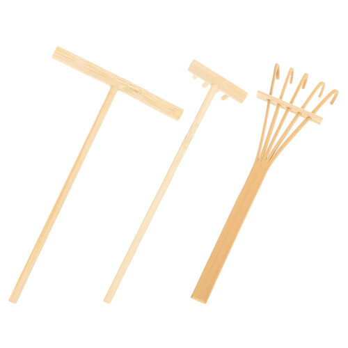 3 Sets Durable Sand Table Rakes For Garden And Tray Decor