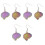 3 Pairs Brain Earrings Creative Ear Dangler Jewelry 3