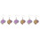 3 Pairs Brain Earrings Creative Ear Dangler Jewelry 4