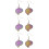 3 Pairs Brain Earrings Creative Ear Dangler Jewelry 8