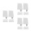 6 Pcs Heavy Duty Concealed Hinges For Kitchen Cabinet Doors 8