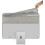 Monitor Cover For iMac 24-Inch, Silver Grey, Soft Lining, LCD Screen Protector, Protective Sleeve 2