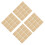 200 Sheets Retro Lined Kraft Letter Paper For Writing Handwriting B5 10