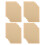200 Sheets Retro Lined Kraft Letter Paper For Writing Handwriting B5 2