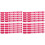44 Sheets Sports Eye Stickers Baseball Writable Under Eye Strips 2