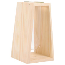 5Pcs Tabletop Hydroponic Vase With Rack For Home Use