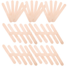 300Stk Beige Birkenholz Bastelstäbchen Für Kinder DIY Und Modellbau