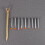 1 Set 10 Pcs Replaceable Nail Art Brush Pen Professional Diy Manicure Tool 11