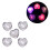 12 Pcs Disposable Heart Shaped Led Cubes For Drink Decoration 9