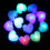 12 Pcs Disposable Heart Shaped Led Cubes For Drink Decoration 8