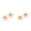4 Pcs Detachable Fabric Flower Shoe Clips For High Heels 4