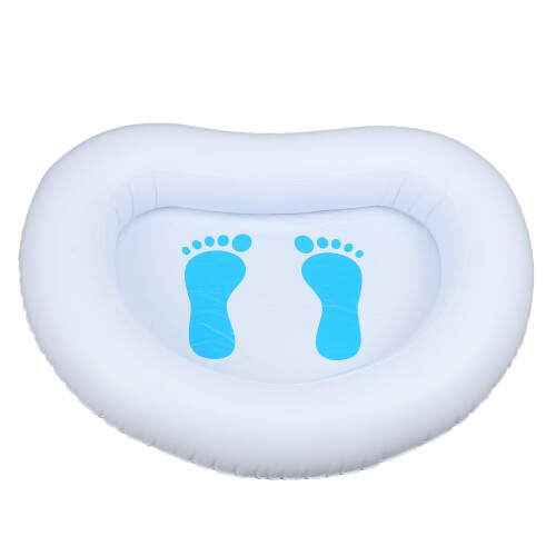 Inflatable Pool Foot Bath Basin PVC Portable Soaking Bath