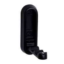Folding Wall Hooks Heavy Duty Zinc Alloy Black Foldable Hangers For Coats Towels Hats Backpacks Headphones Space Saving