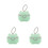 3Pcs Portable Infant Food Container With Strap For Formula Milk Powder 7