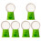 6Pcs Mini Gumball Machine Plastic Candy Dispenser For Kids Party 1
