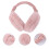 3Pcs Foldable Earmuffs Ear Warmers Unisex Winter Pink 10
