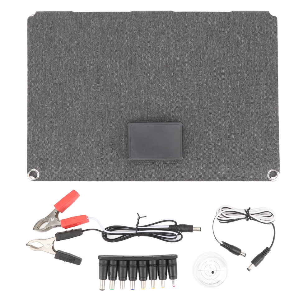 Foldable Solar Panel Charger Monocrystalline Etfe Pd Dual Usb 609610684800