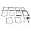 4 Tier Water Cooler Jug Holder Rust Proof Single Row 2