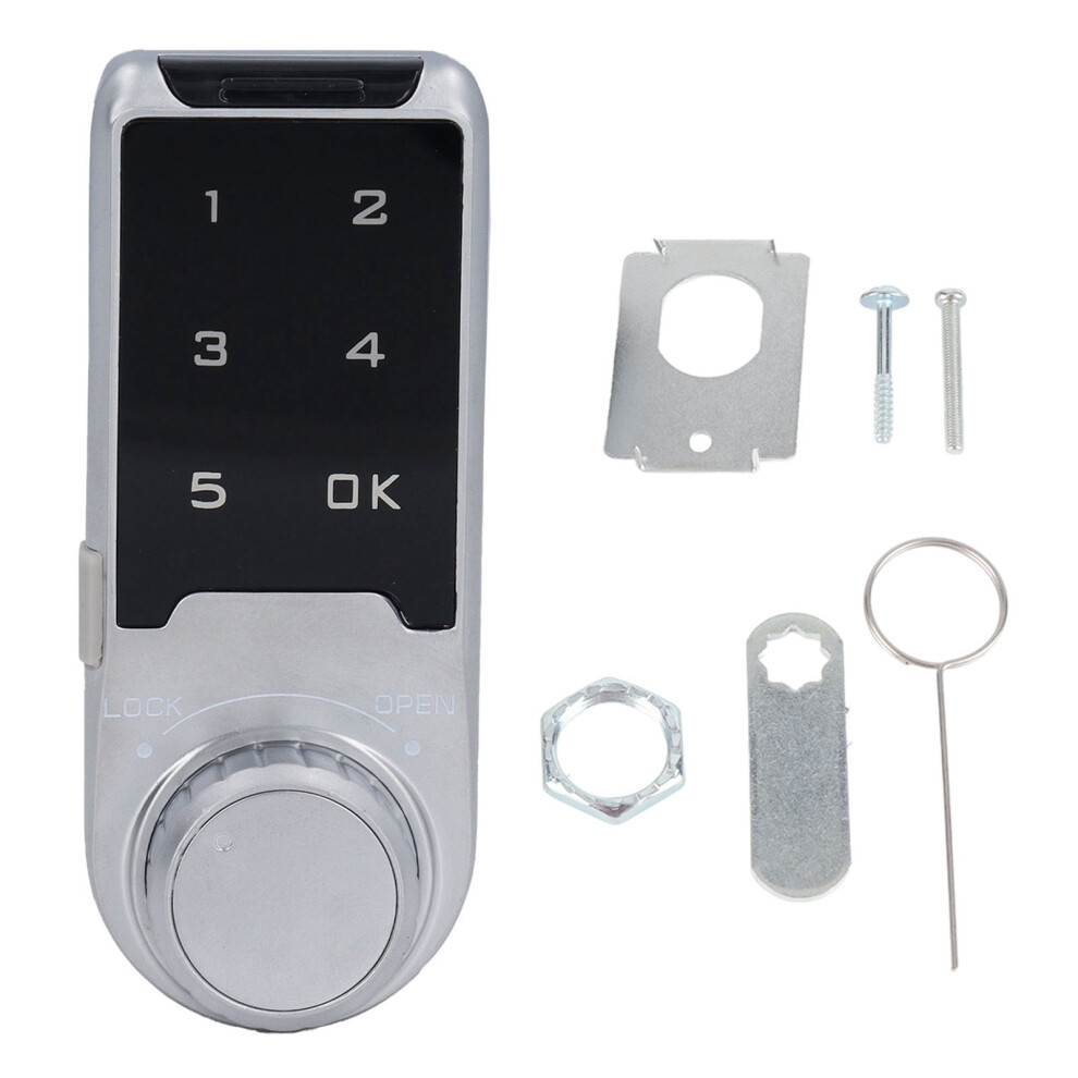 (L30) Digital Touch Keypad Electronic Lock For File Drawer Gym Sauna L30 609610685210