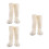 3 Pairs Detachable Warm Liners For Winter Boots Size 42 4