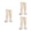 3 Pairs Detachable Warm Liners For Winter Boots Size 42 10