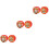 6 Pcs New Year Candy Boxes Tinplate Tiger Year Cookie Containers 5
