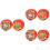 6 Pcs New Year Candy Boxes Tinplate Tiger Year Cookie Containers 6