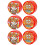 6 Pcs New Year Candy Boxes Tinplate Tiger Year Cookie Containers 8