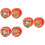 6 Pcs New Year Candy Boxes Tinplate Tiger Year Cookie Containers 7